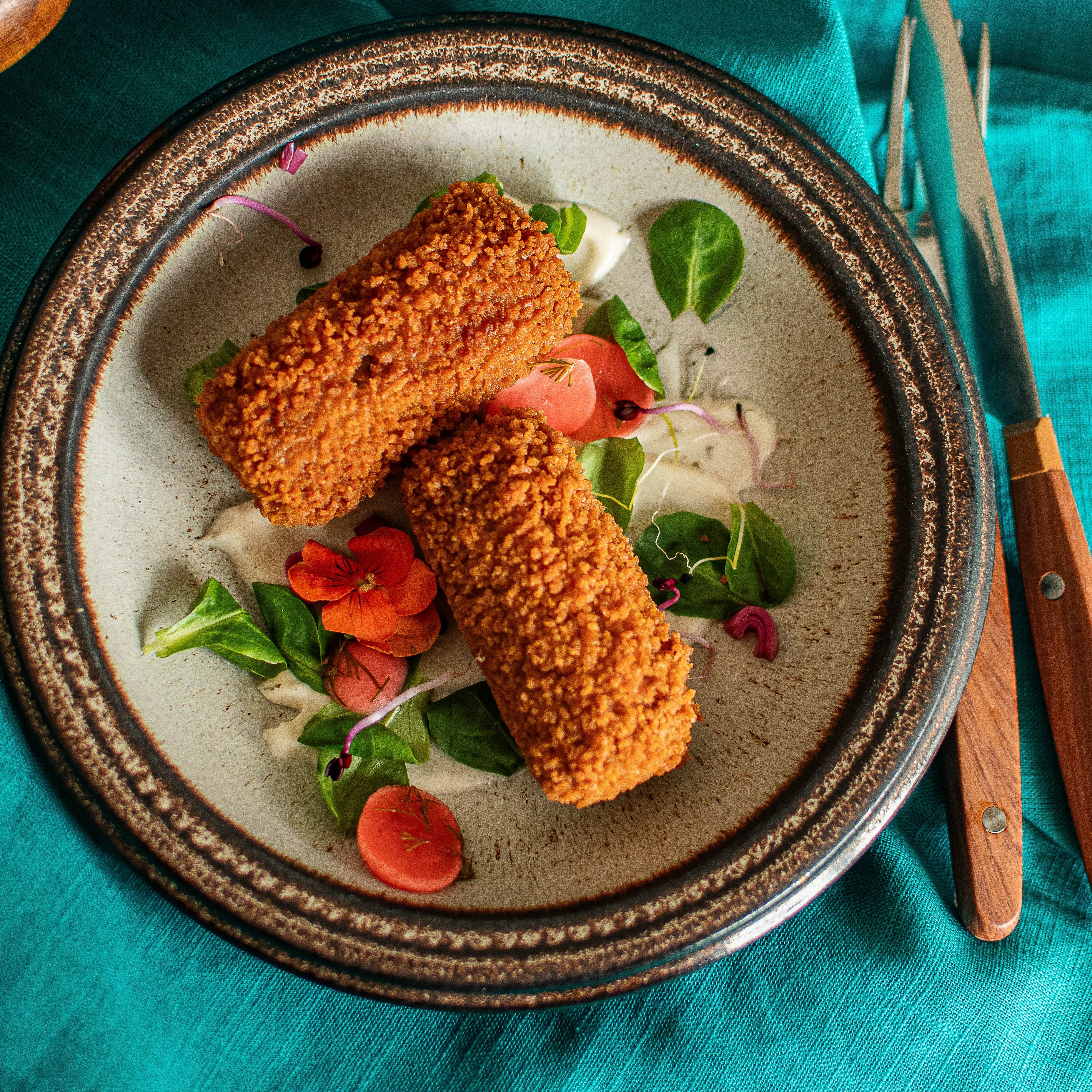 Oesterzwam kroketten - 100% plantaardig